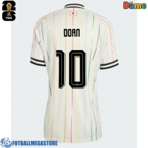 Fotballdrakt Dame Japan Ritsu Doan #10 Bortedrakt VM 2026 Kortermet